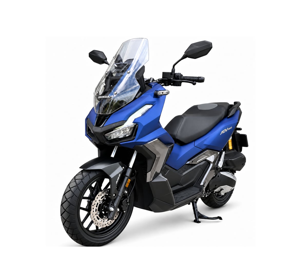 Honda ADV 160 2027 — Blue on white