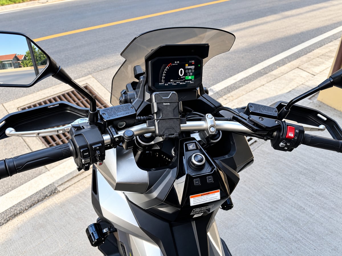 Honda X-ADV 750 cockpit