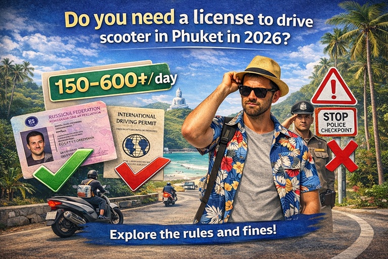 Do you need a license in Phuket