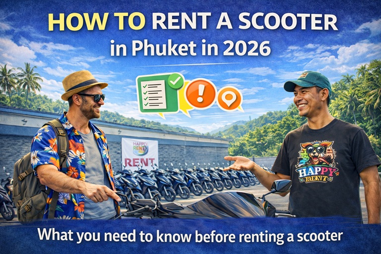 How to rent a bike in Phuket