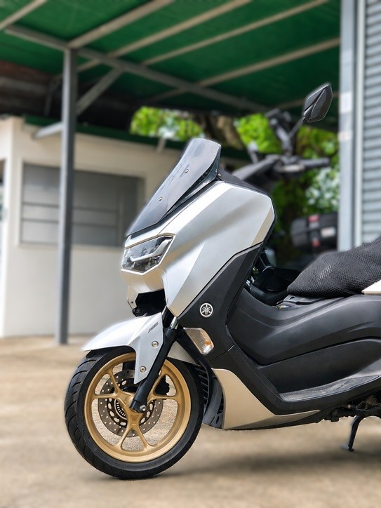 After repair вЂ” new plastic panel installed